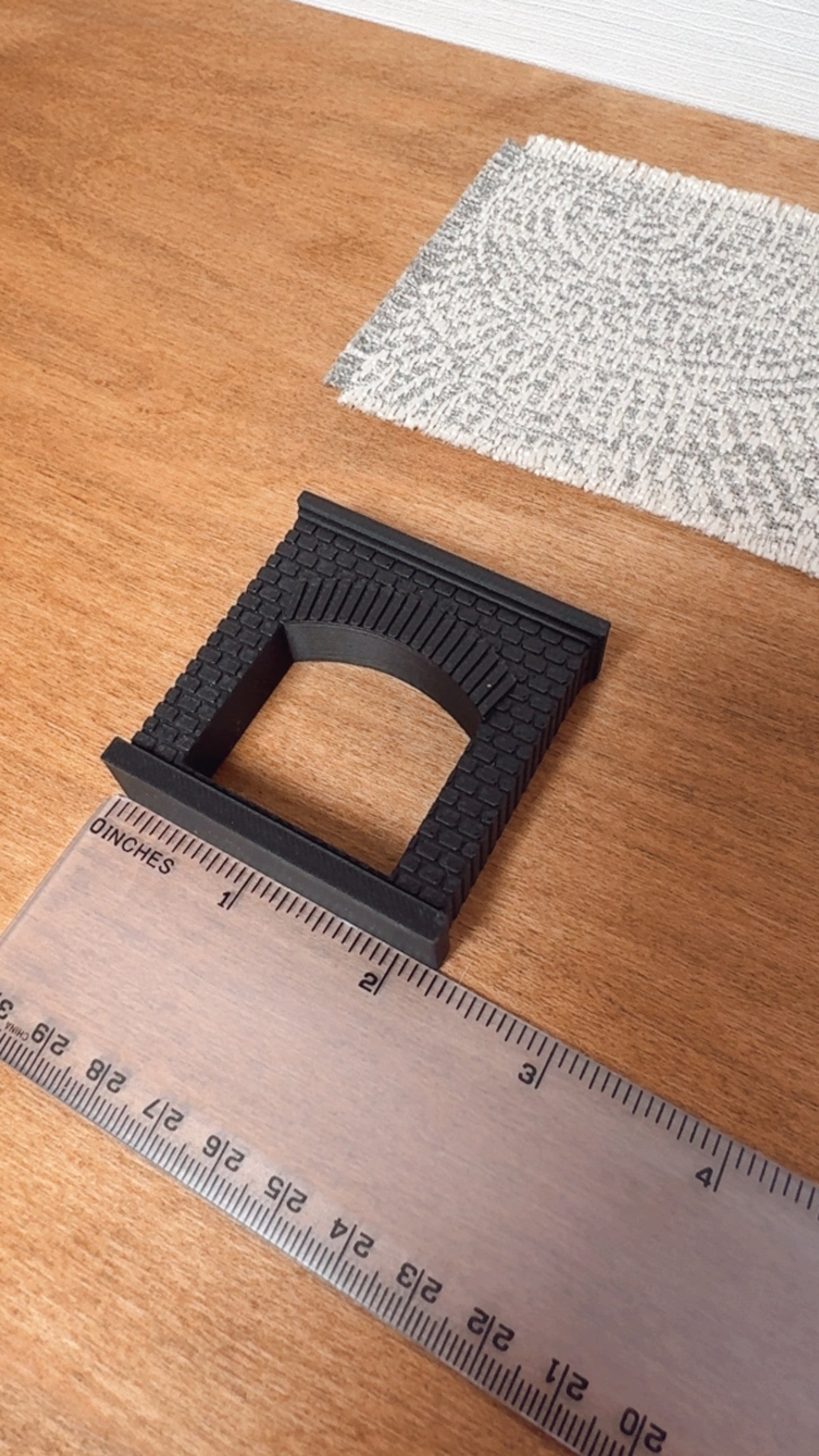 1:24 Scale Brick Fireplace