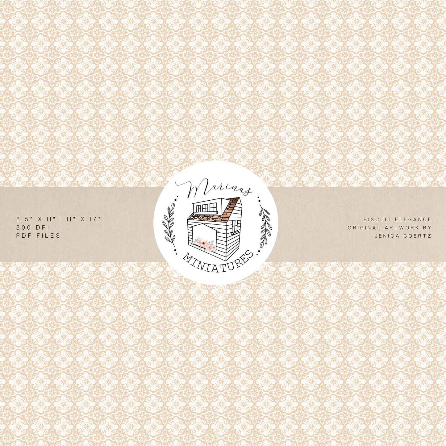 Biscuit Elegance Wallpaper Download