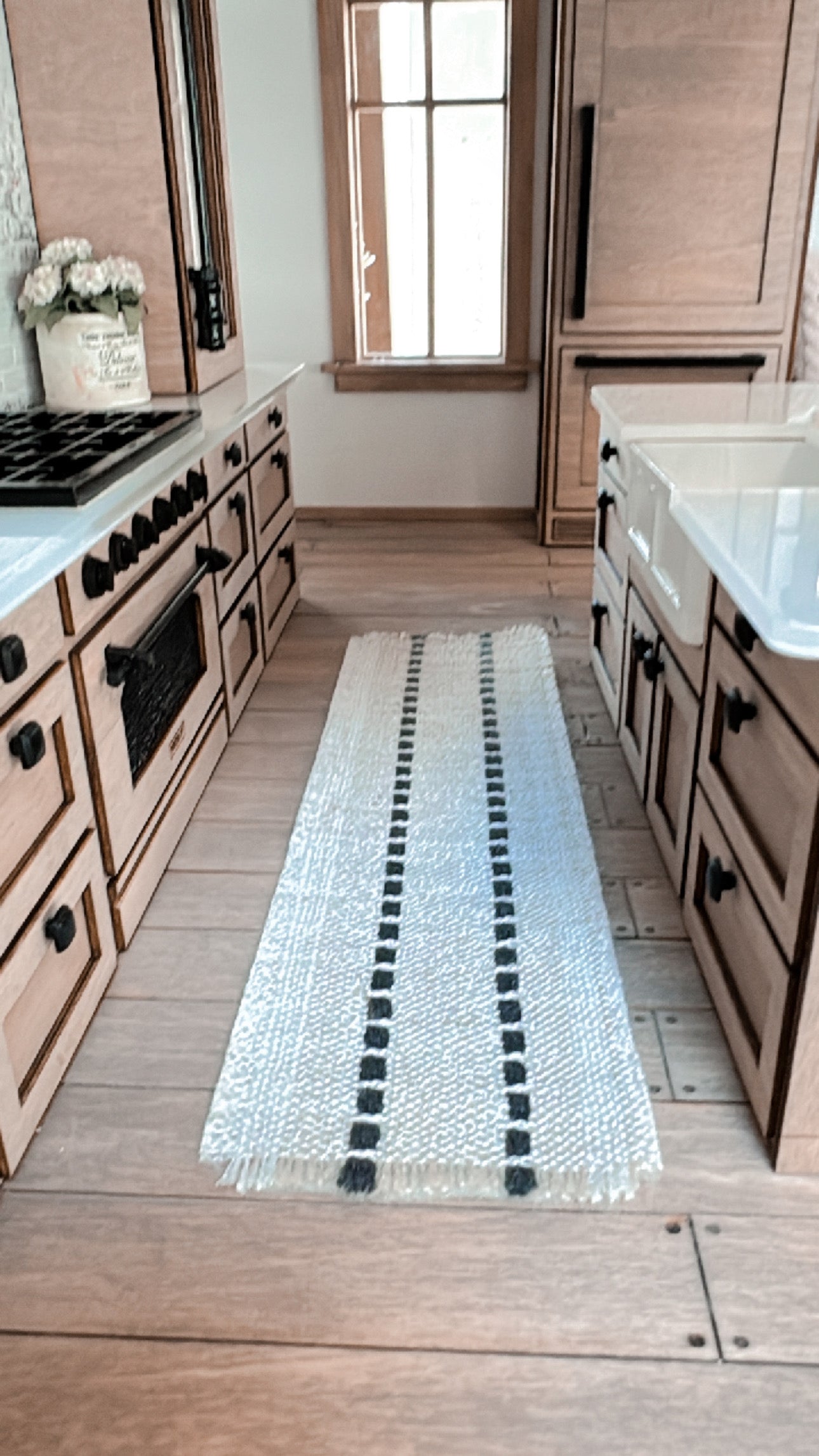 Neutral Woven Runner