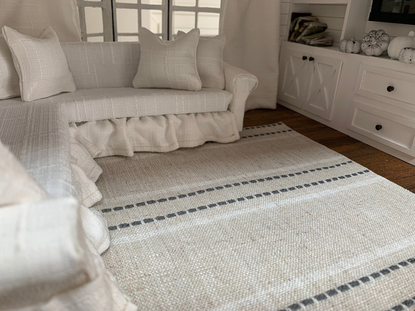 Neutral Textured Area Rug