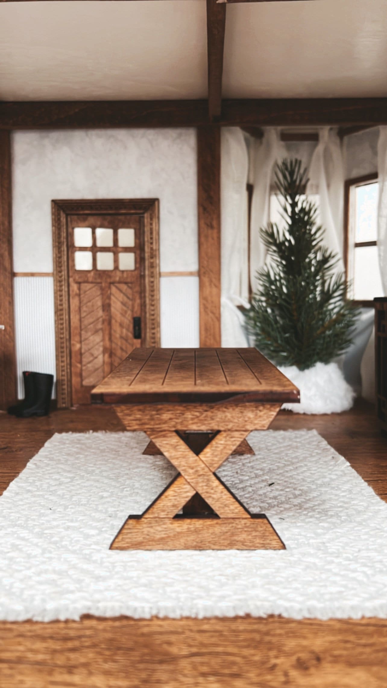 Farmhouse Dining Table Kit