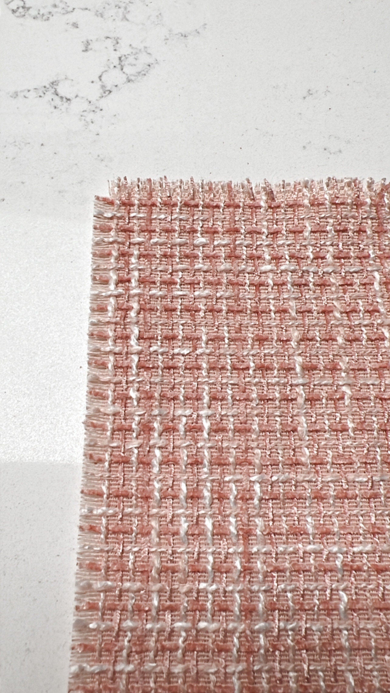 Blush Pink Woven Rug
