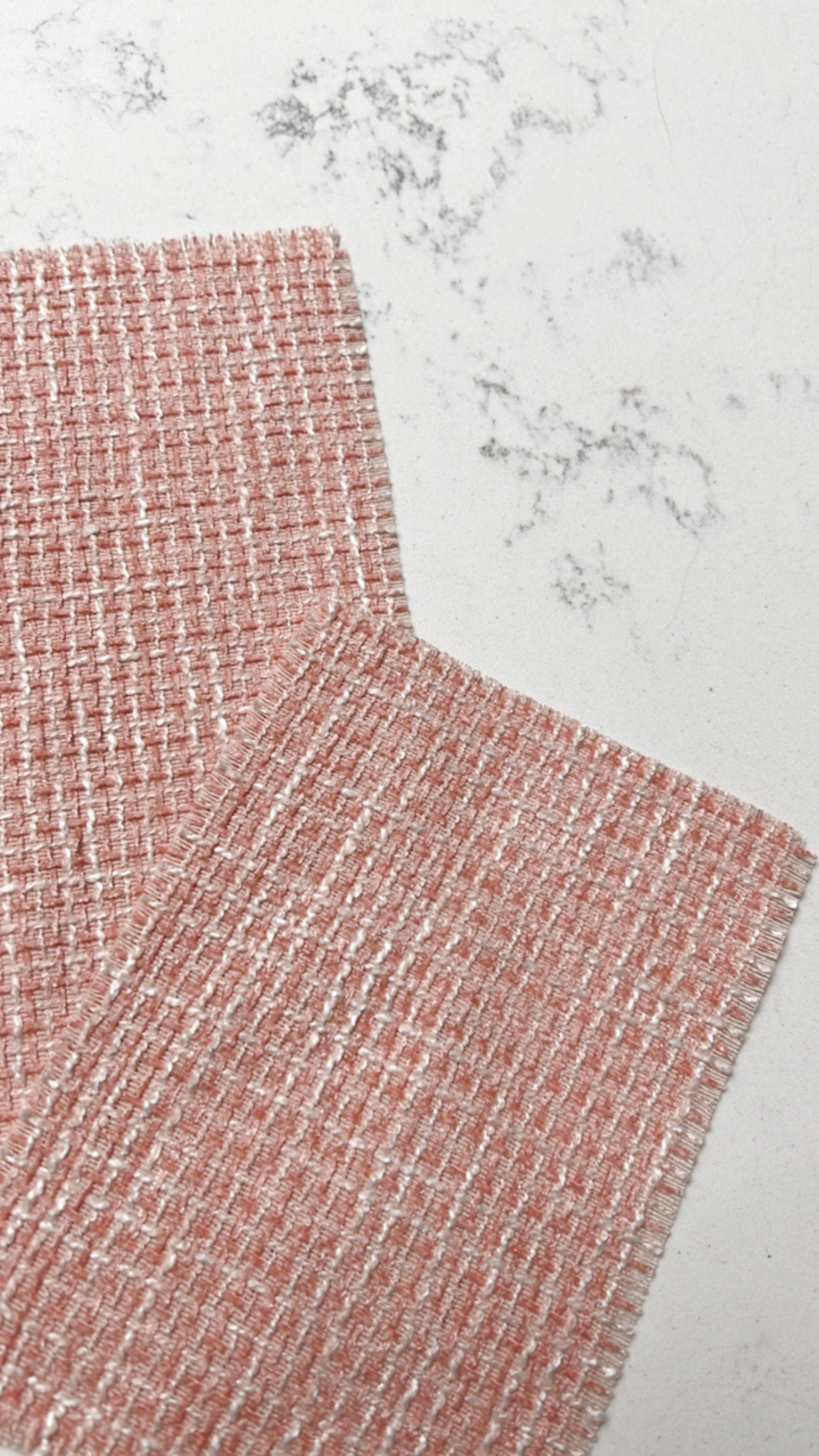 Blush Pink Woven Rug