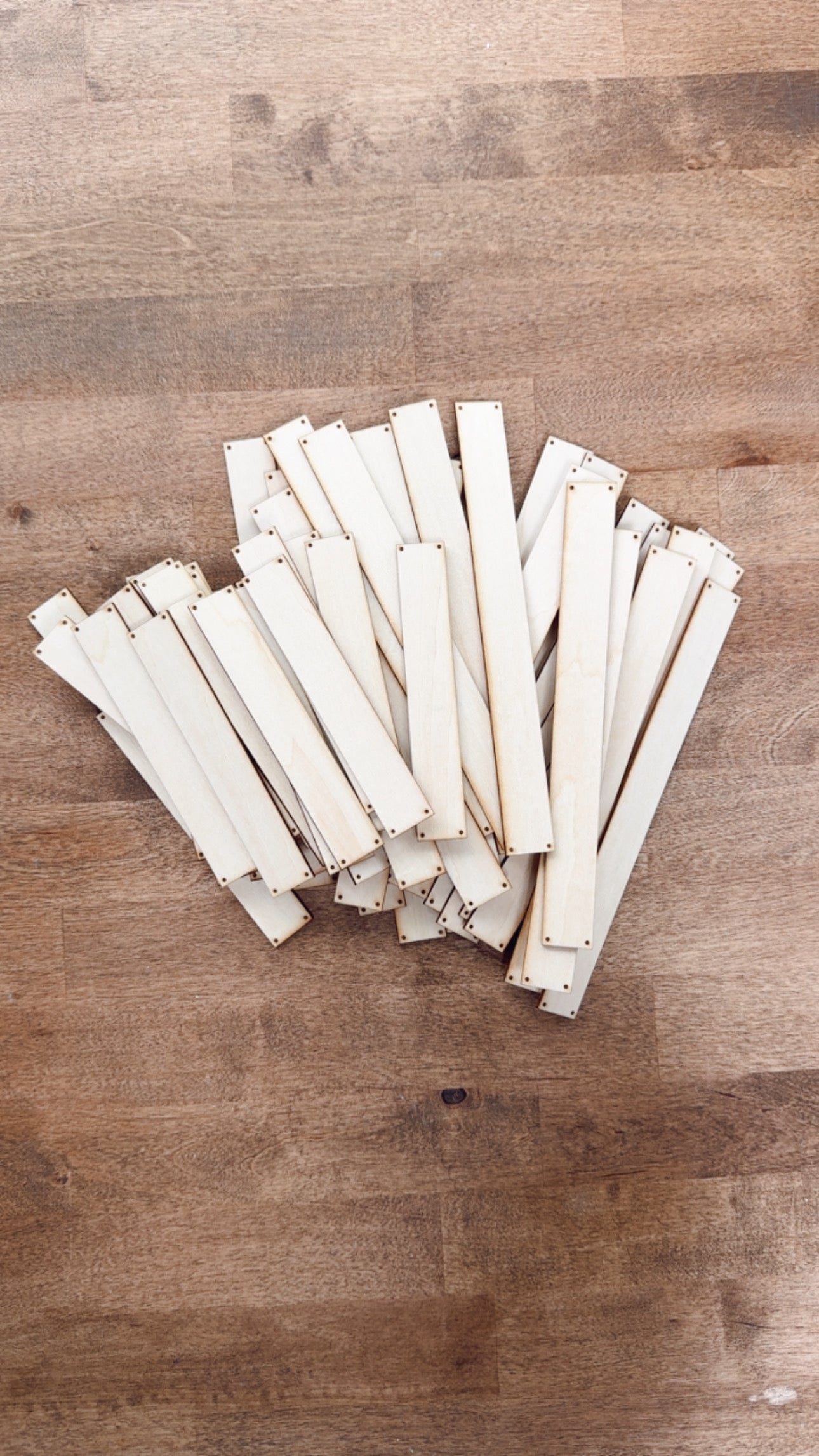 1:12 Scale Hardwood Floor Planks