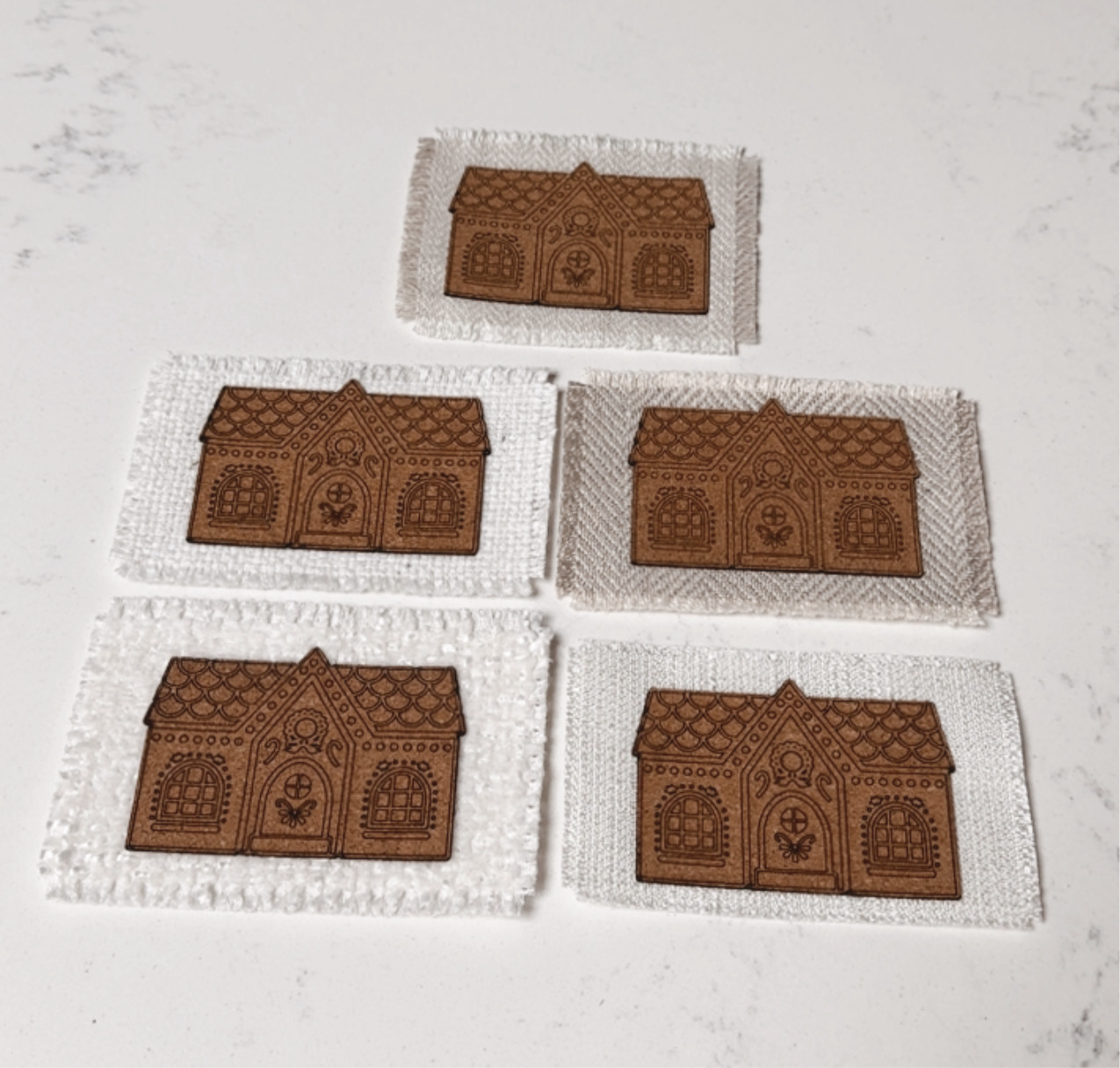 Gingerbread House Doormat