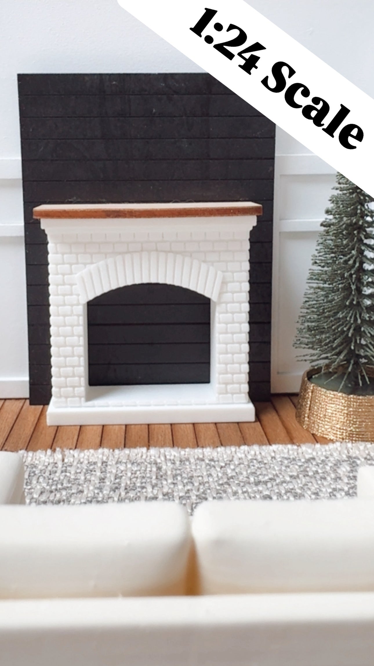 1:24 Scale Fireplace