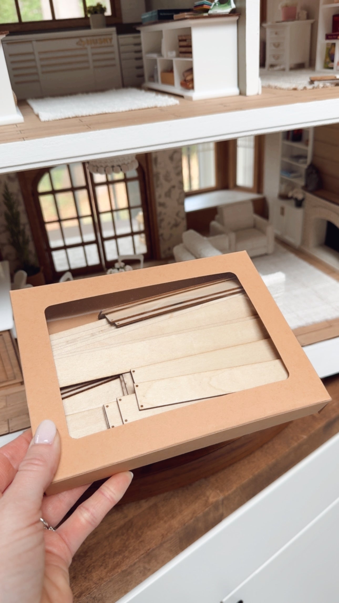 1:12 Scale Hardwood Floor Planks