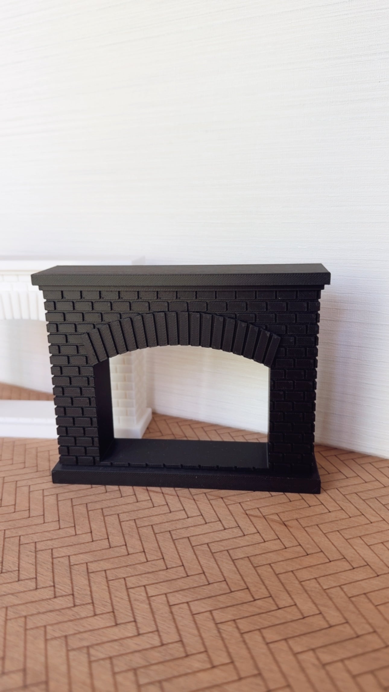 Brick Fireplace