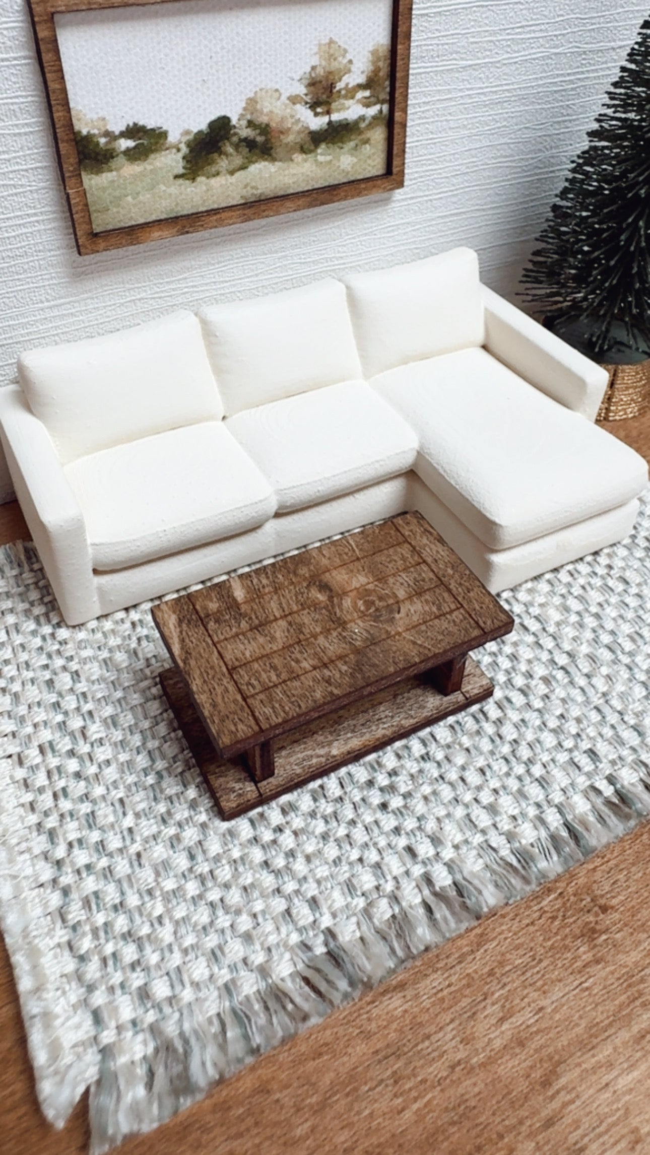 1:24 Scale Coffee Table Kit