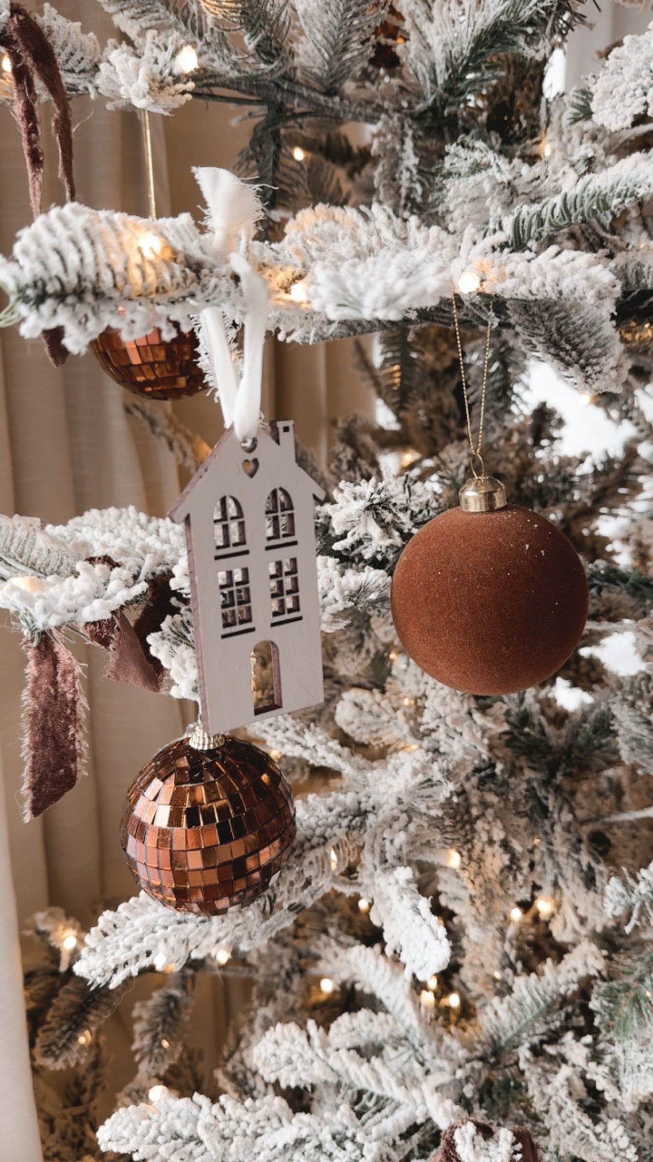 Rustic Christmas Tree Ornaments