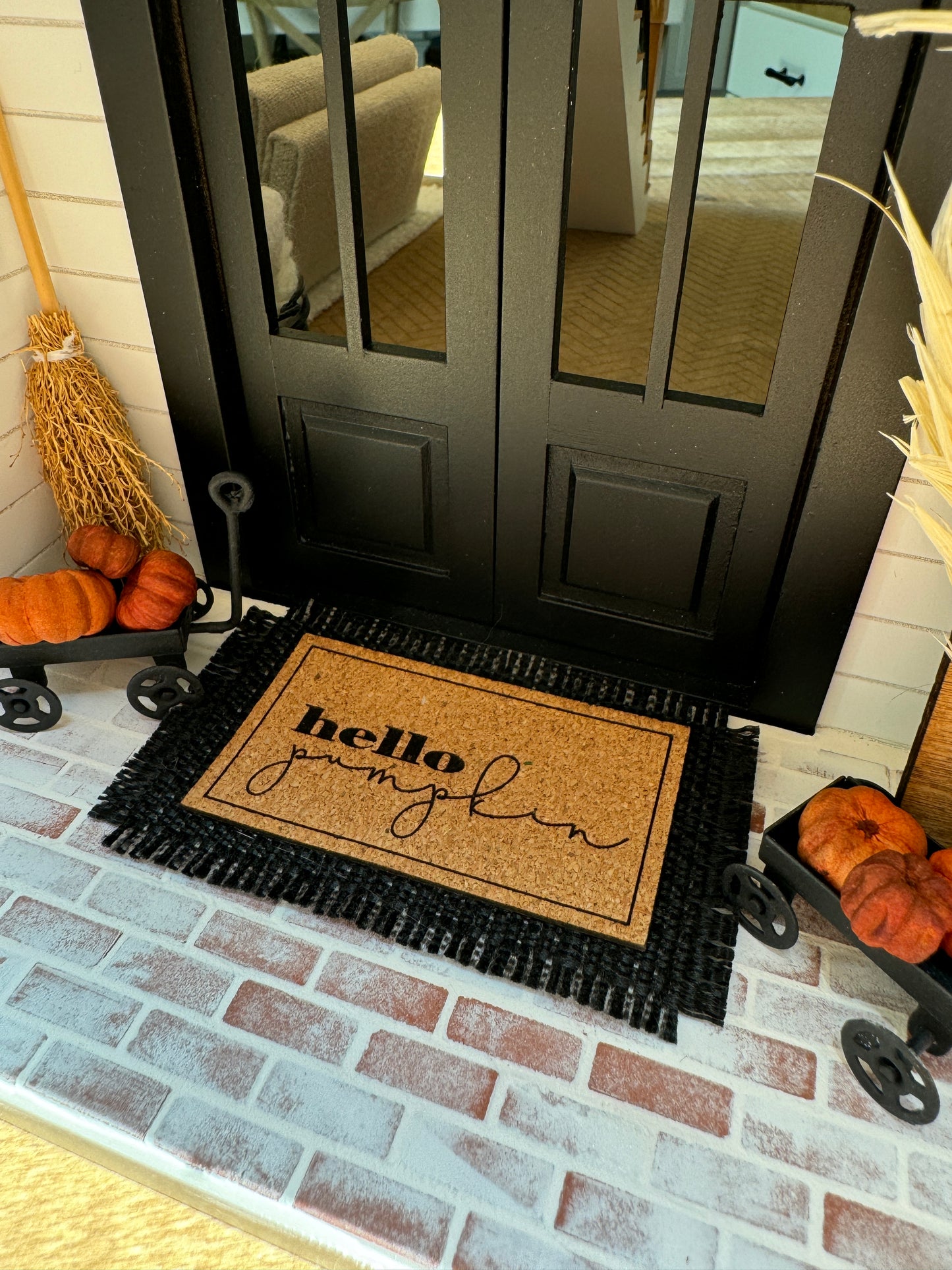 Hello Pumpkin Doormat