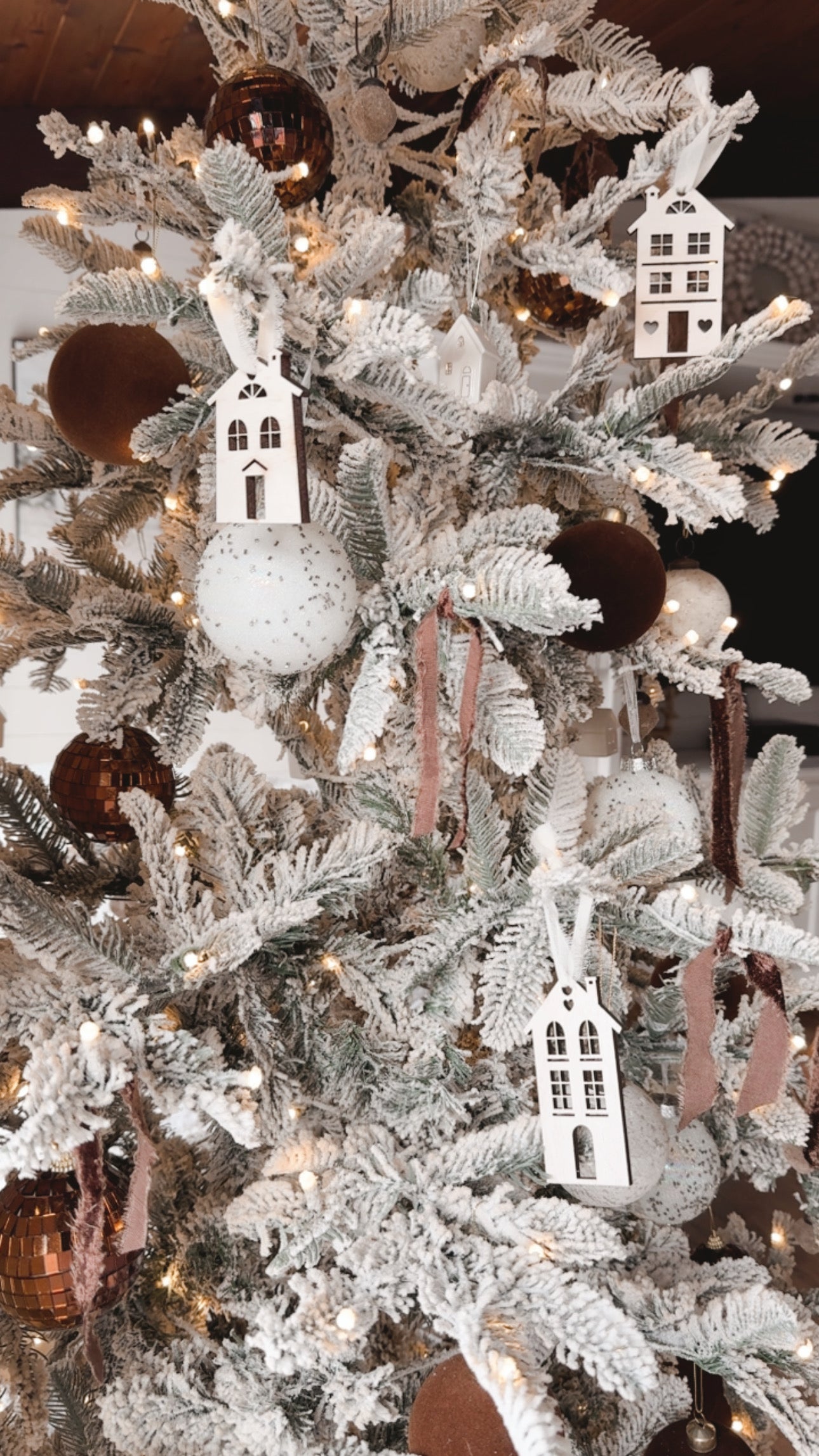 Rustic Christmas Tree Ornaments