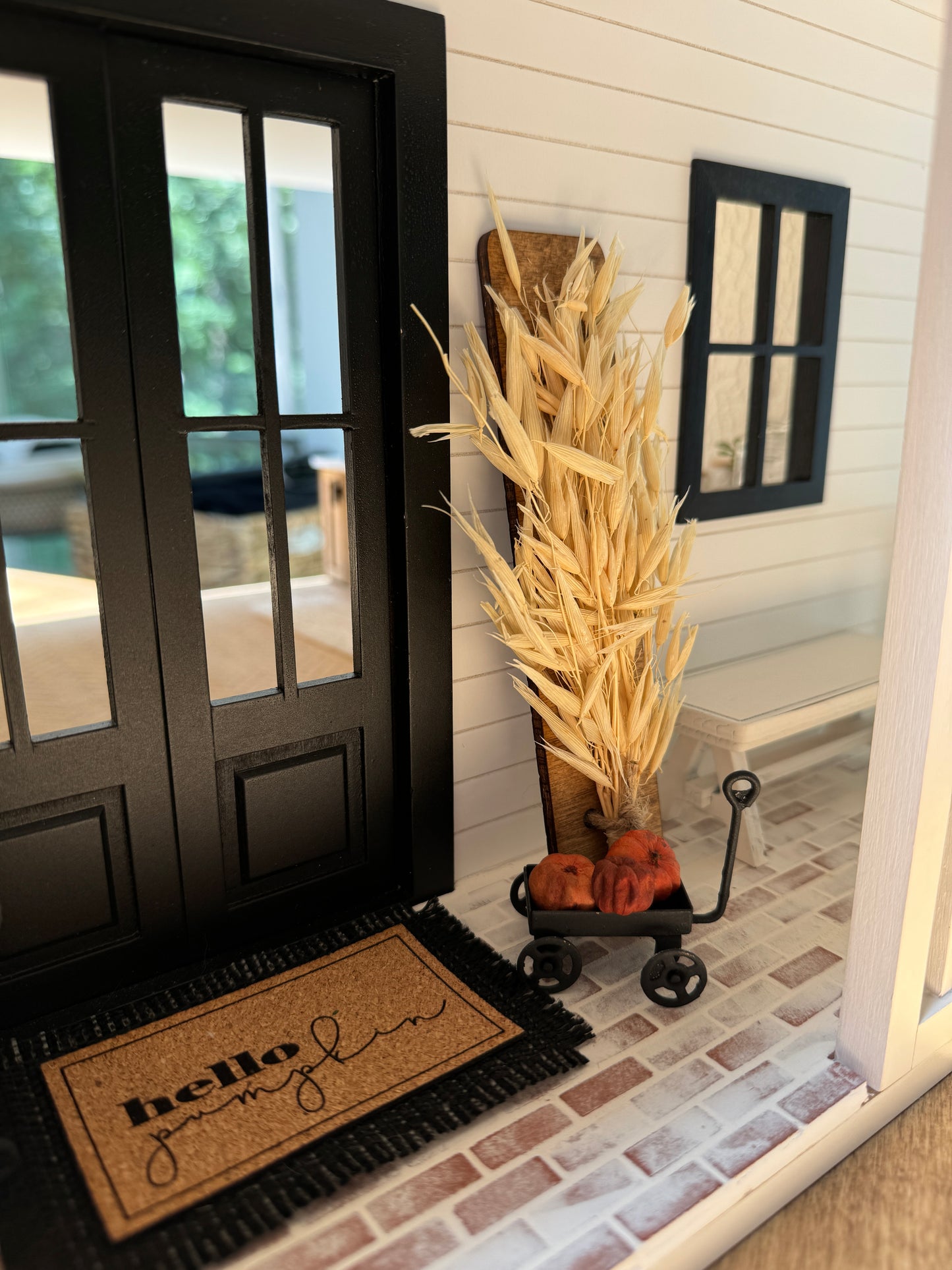 Cornstalk Porch Decor