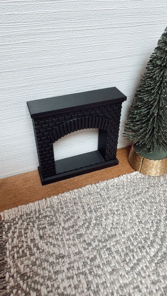 1:24 Scale Brick Fireplace