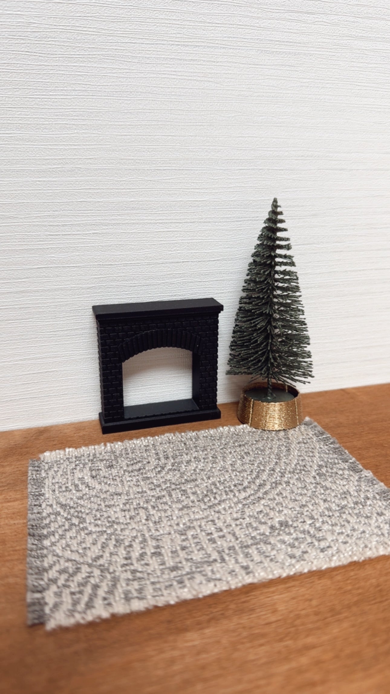 1:24 Scale Brick Fireplace