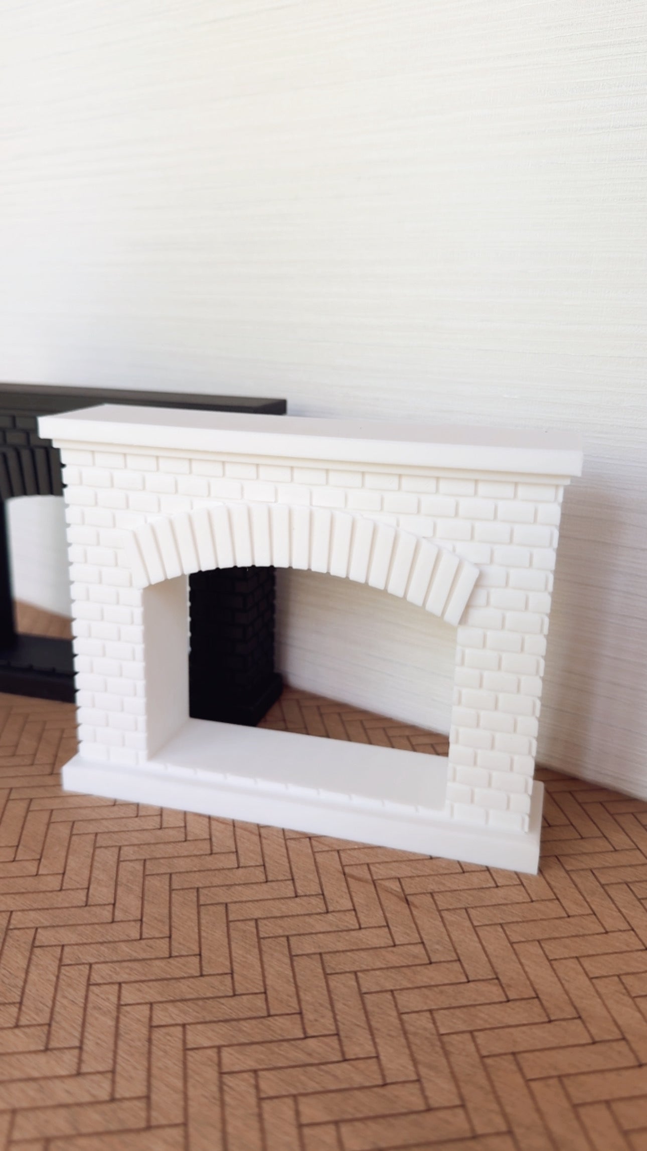 Brick Fireplace