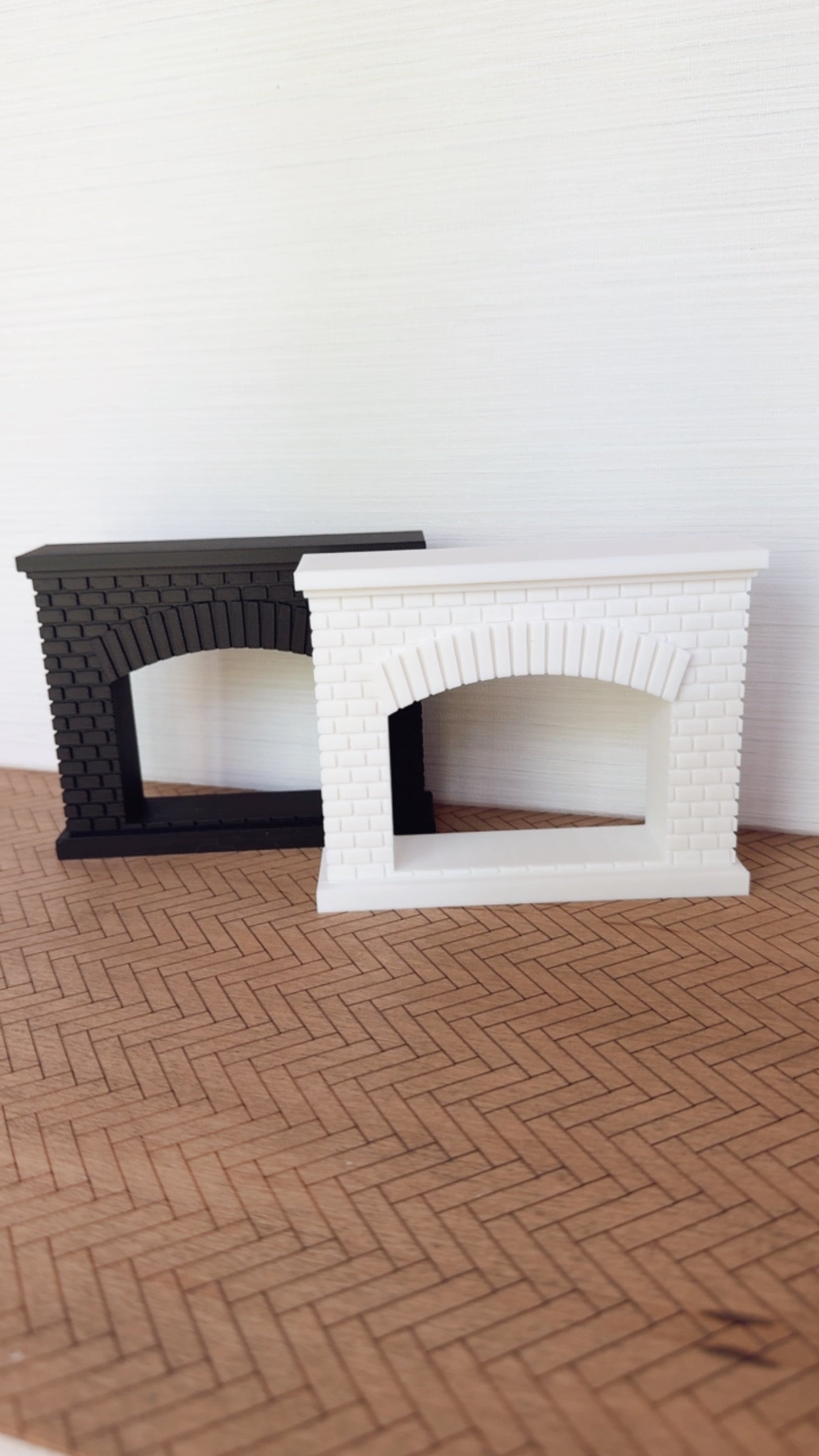 Brick Fireplace