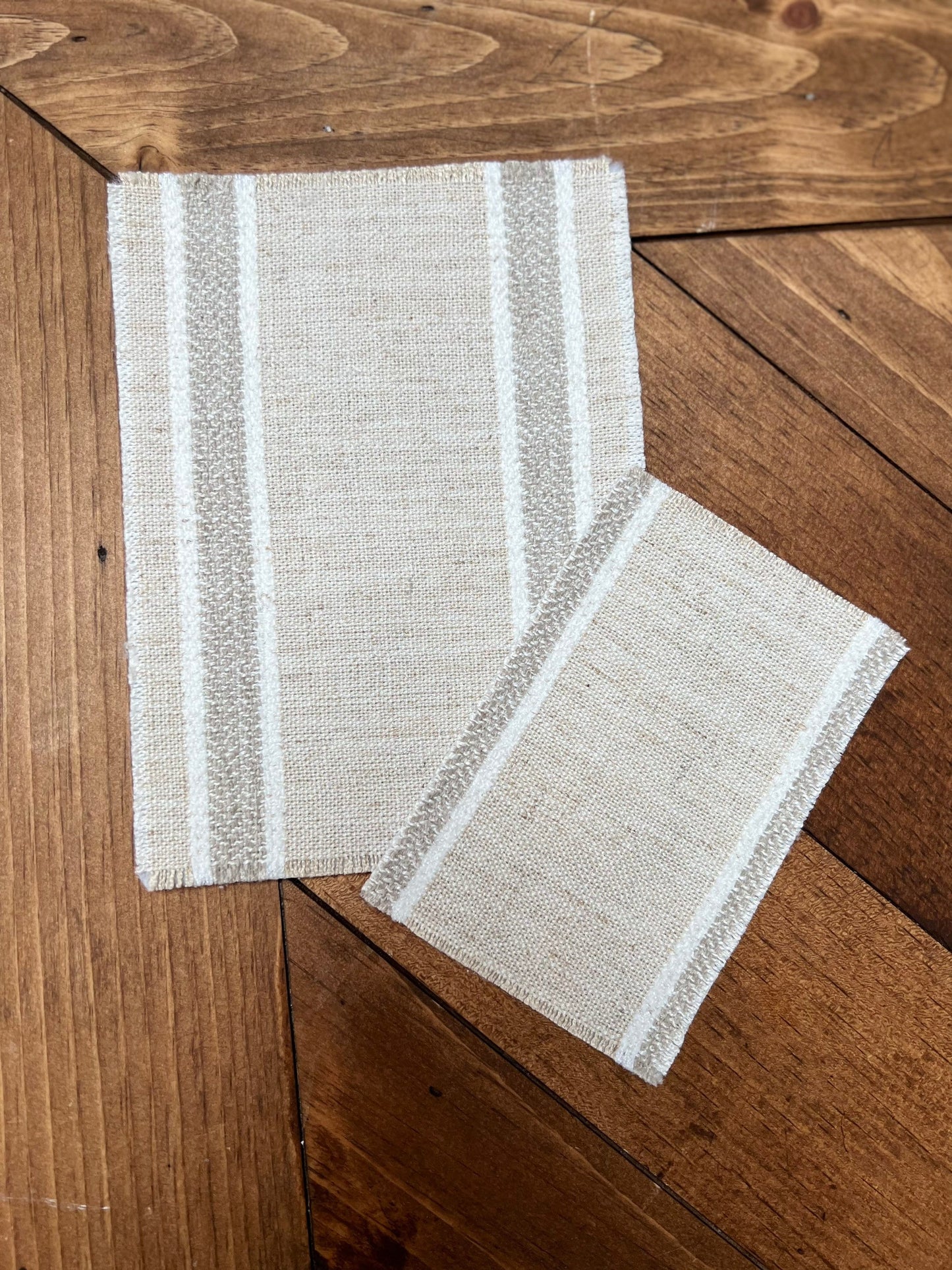 Neutral Striped Area Rug