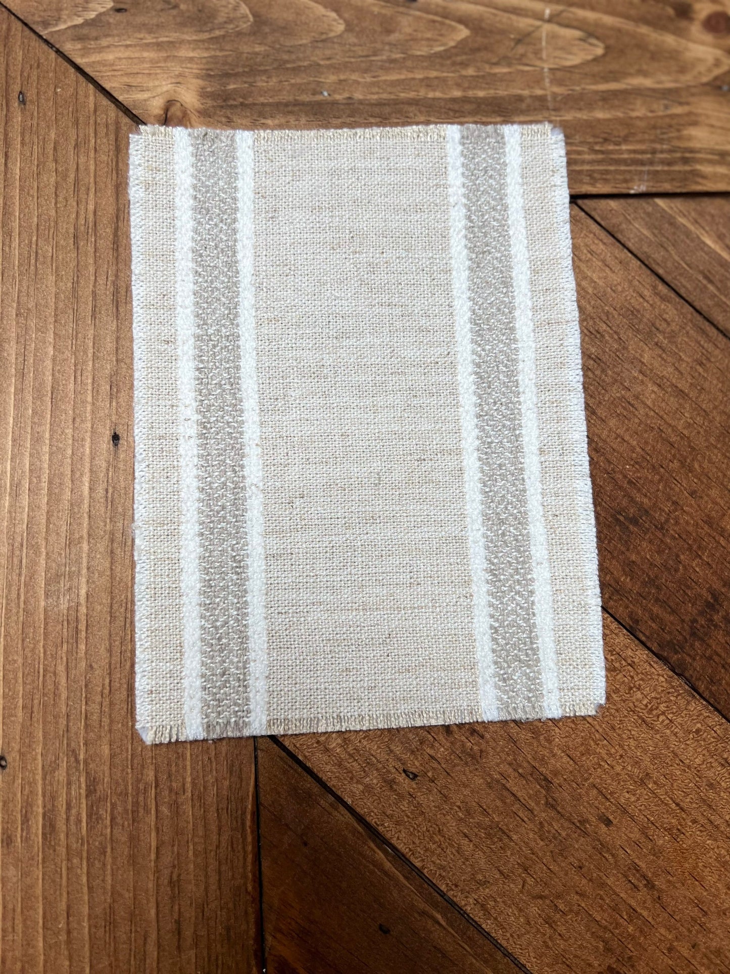 Neutral Striped Area Rug