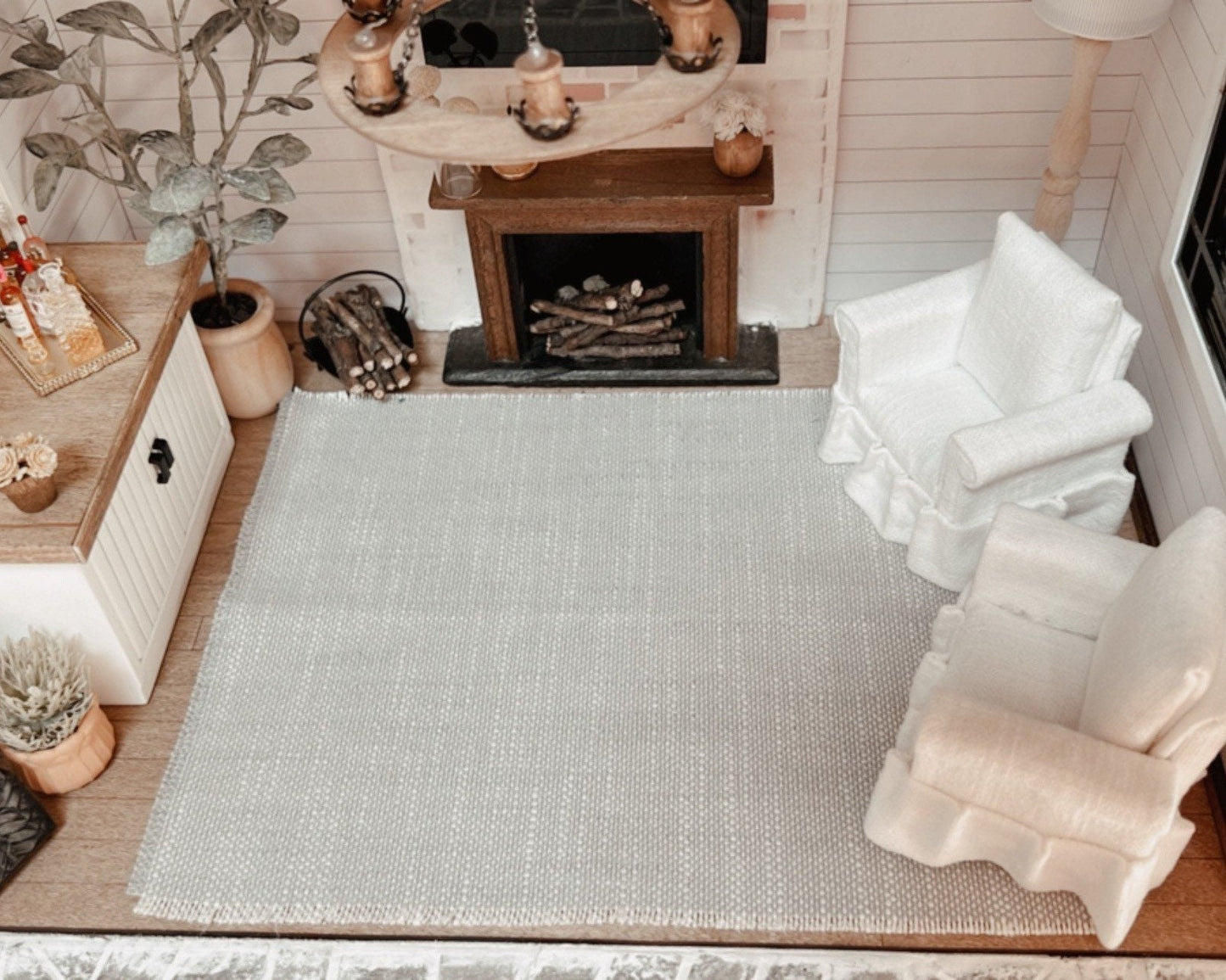 Light Grey Area Rug