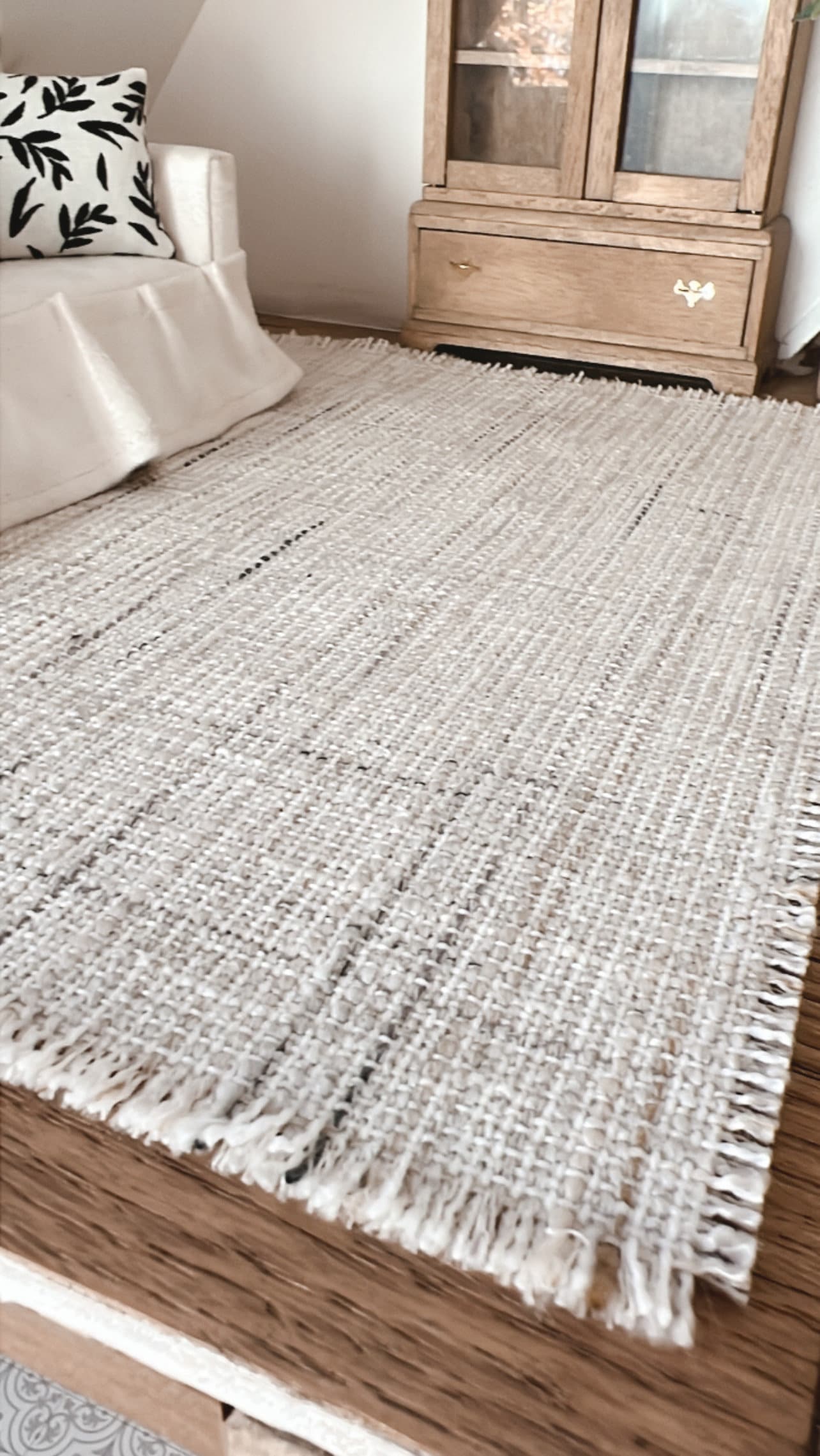 Neutral Woven Area Rug