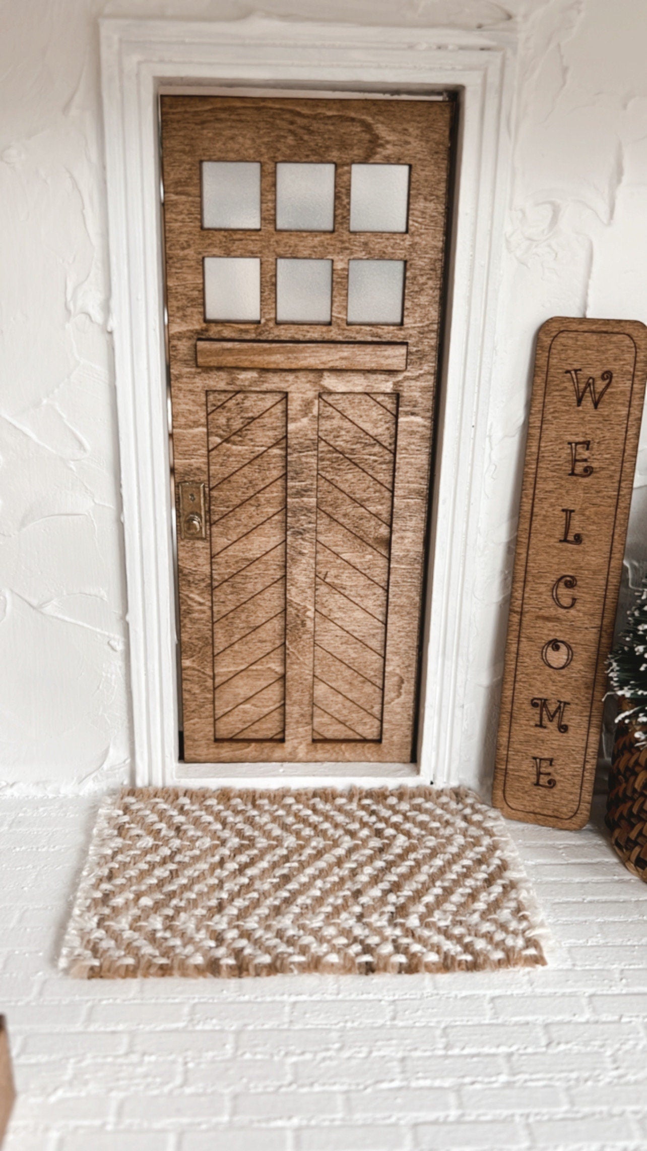 Chevron Woven Doormat