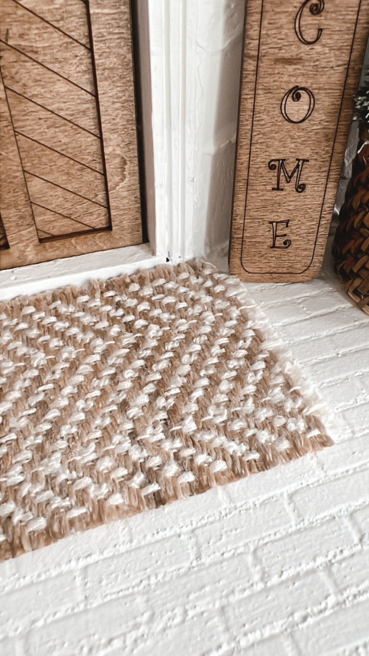 Chevron Woven Doormat