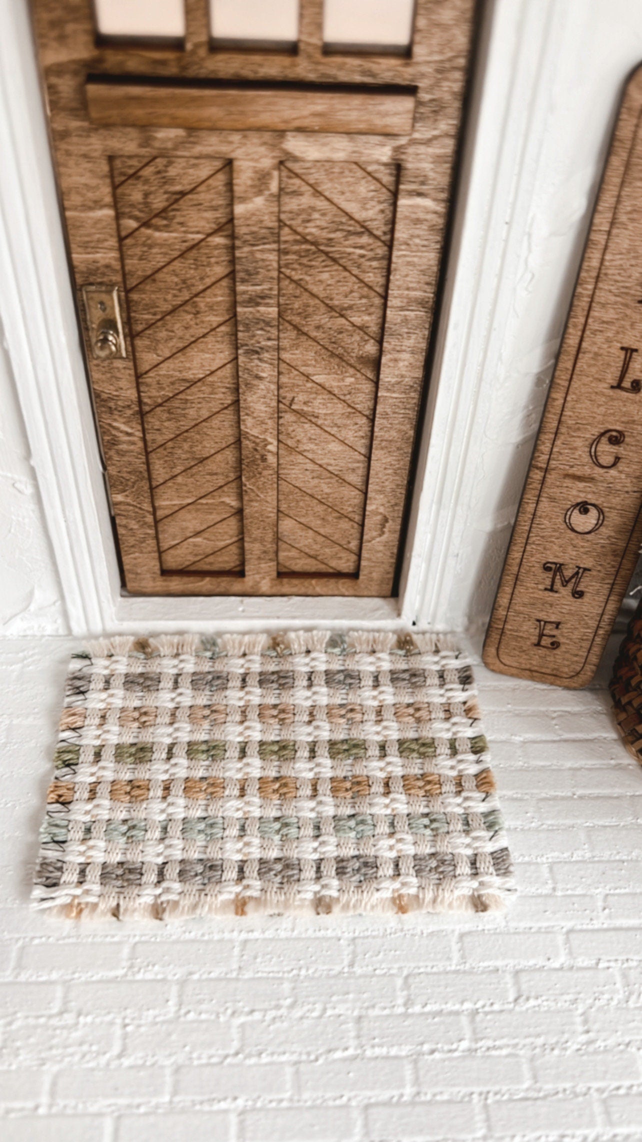 Pastel Woven Doormat