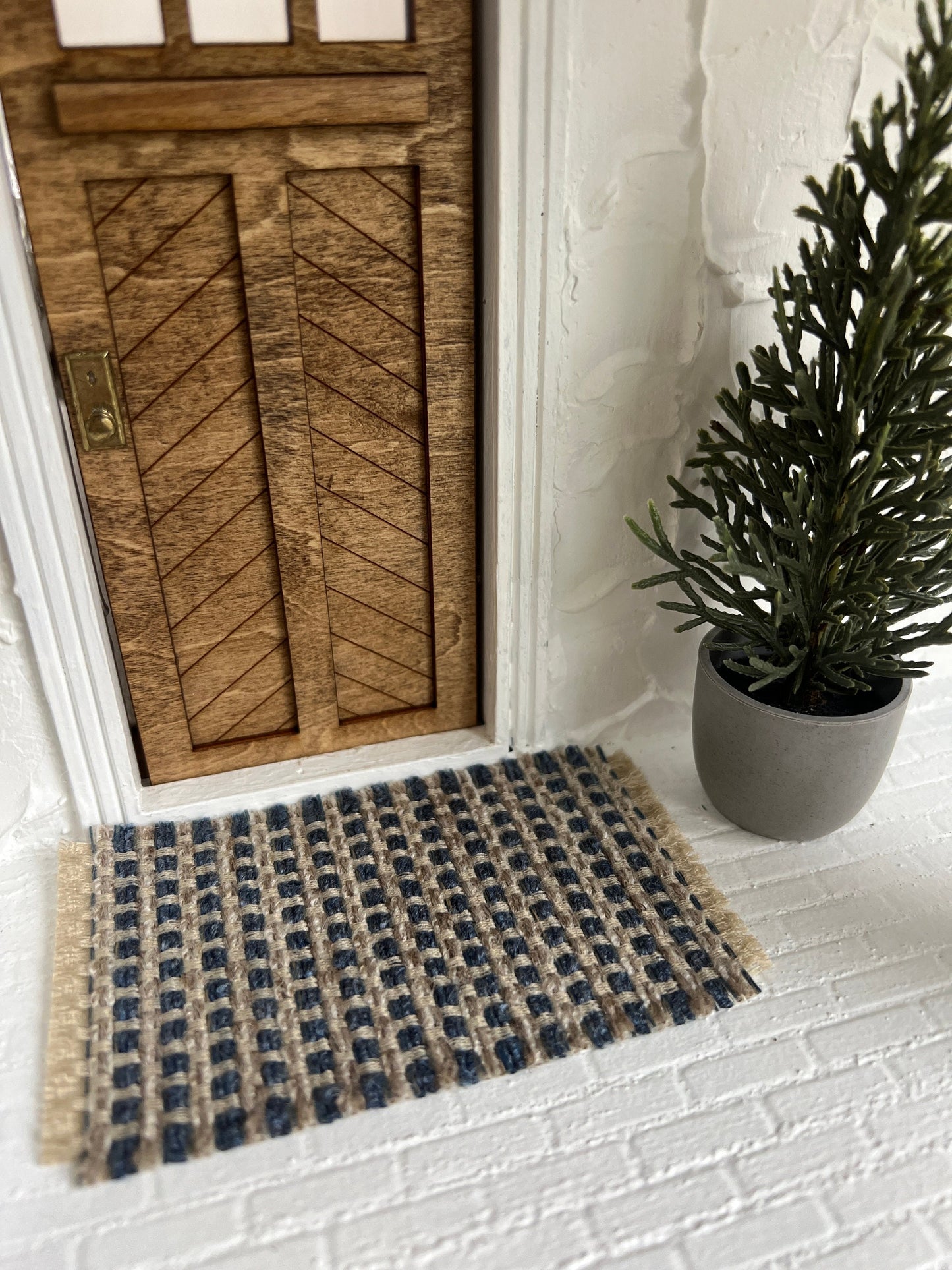 Muted Blue Doormat